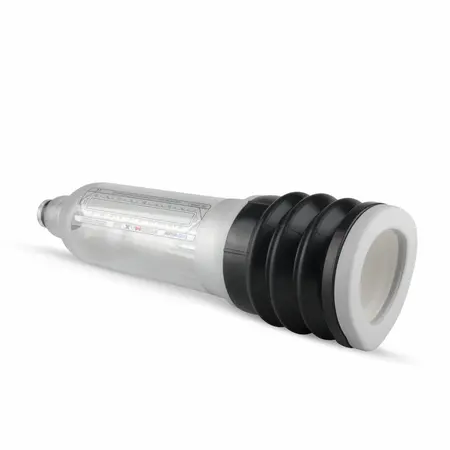Hydromax 9 хидропомпа за пенис с комфортен пръстен, прозрачна, 27,9 см