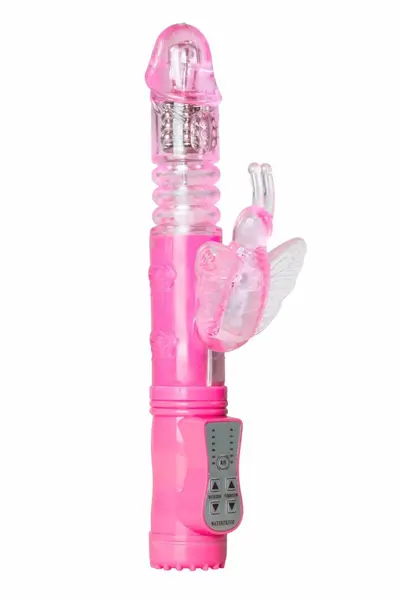 Easytoys Pink Butterfly Vibrator Multi-Speed Waterproof Model