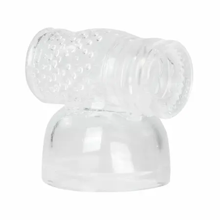 EasyToys Transparent Attachment for Wand Massagers - Flexible Sleeve Accessory