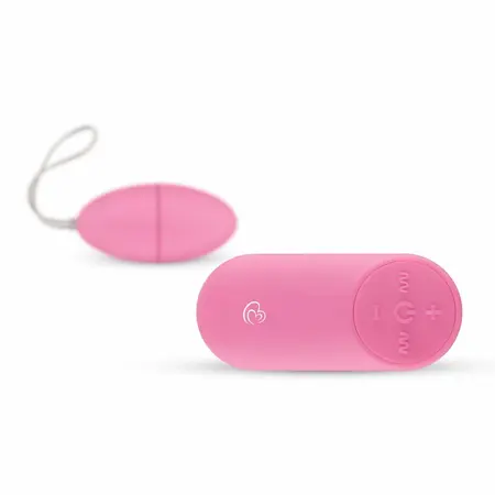 EasyToys Vibrating Egg Pink Remote Control 10-Mode Waterproof 8718627521946