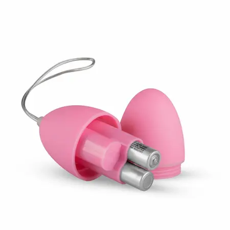 EasyToys Vibrating Egg Pink Remote Control 10-Mode Waterproof 8718627521946
