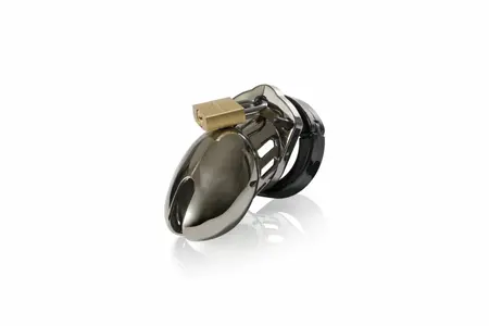 CB-6000S клетка за пенис от поликарбонат с хромиран пръстен, 35 мм