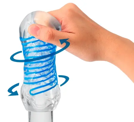 Tenga Spinner Deluxe 01 Drops - Rotating Stimulation System, 14 cm