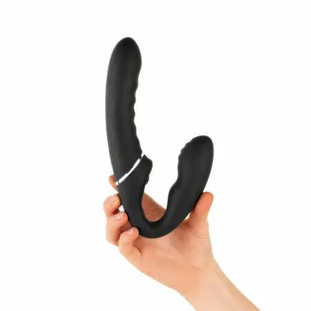 No-Parts Strapless Strap-On Tapping Black - Ergonomic Wireless System