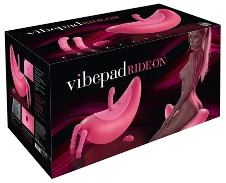 Vibepad Ride-On Intimate Machine with Remote & 3 Silicone Attachments