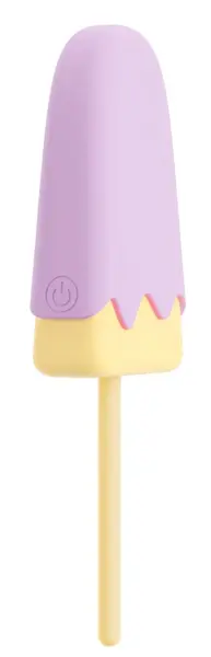You2Toys Vibrating Popsicle Silicone Lay-On Device, 10 Modes, USB, Pink