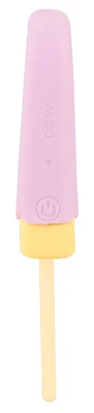 You2Toys Vibrating Popsicle Silicone Lay-On Device, 10 Modes, USB, Pink