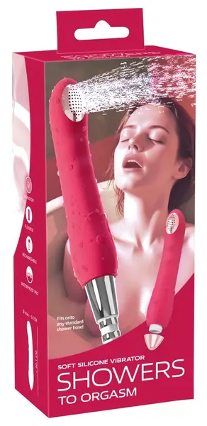 You2Toys Showers to Orgasm Intimate Vibrating Shower System 20.1 cm