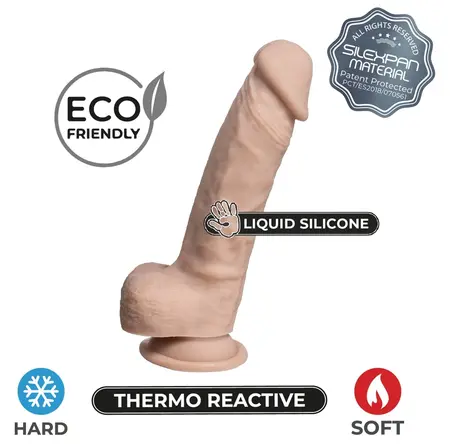 SilexD Real Skin Model 1 Flexible Silicone System Flesh 7 Inch