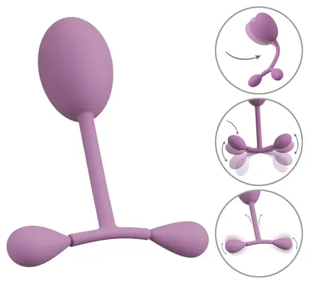 You2Toys Pelvic Fitness Trainer with Dynamic Ball System, 78g, Silicone