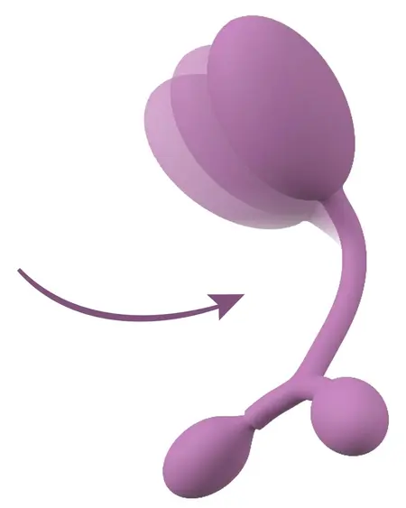 You2Toys Pelvic Fitness Trainer with Dynamic Ball System, 78g, Silicone