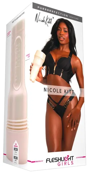 Nicole Kitt Purrrrrfection мастурбатор вагина, 25 см