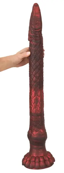 Beasty Cocks The Enormous Eel Silicone Intimate Machine 65.5cm Black