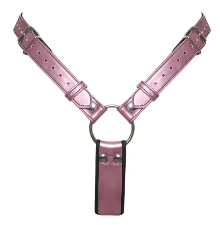 Bad Kitty L/XL Intimate Harness with Black Silicone Attachment