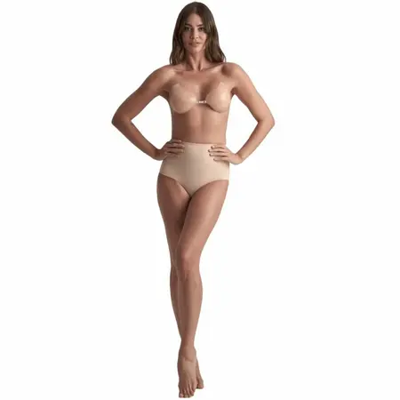 Bye Bra Silicone Cups Beige Cup B - Invisible Lift & Comfort System