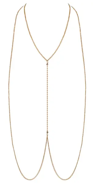 Cottelli Accessories Gold Body Chain - Adjustable Glamour Jewelry