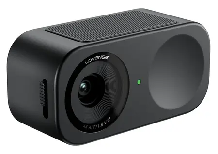 Lovense Webcam 2 4K Ultra HD Streaming Camera Wide-Angle HDR