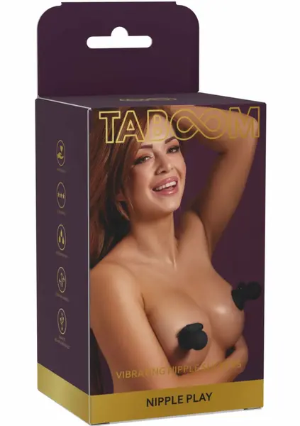 TABOOM Nipple Play Vibrating Suction Cups - Adjustable Stimulation System