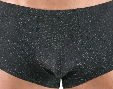 Svenjoyment Silver Lurex Pants S - Shimmering, Stretchable Comfort