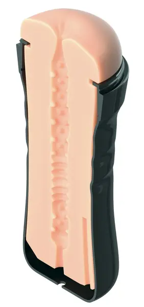 PDX Extreme Wet Bussies Model Intimate System, 20.8 cm, Black