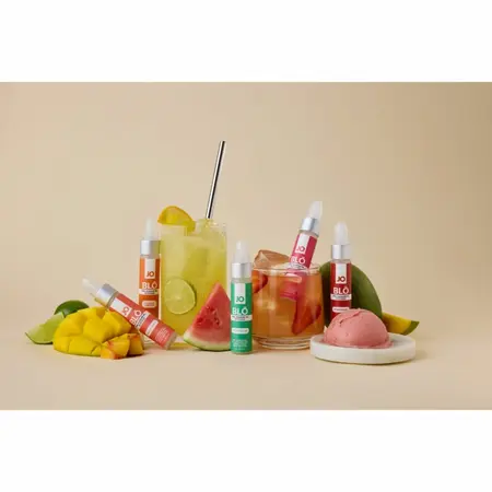 JO BLŌ Oral Pleasure Gel Mango Peach 30ml - Tropical Flavored Gel