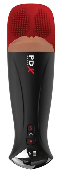 PDX Elite Fuck-O-Matic Pro XL Brown Intimate Machine 34.9 cm