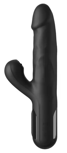 Fetish Fantasy Series Sonix Silicone Thruster Black - Multi-Function System