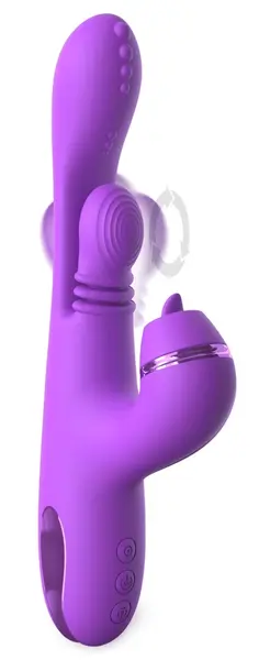 Fantasy For Her IntiMotion Pulse Pro Multi-Function Device Purple 24cm