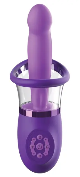 Pleasure Pro Plus вибратор, лилав, 24,1 см