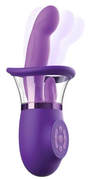 Pleasure Pro Plus вибратор, лилав, 24,1 см