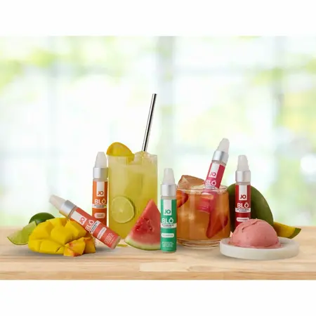 JO BLŌ Oral Pleasure Gel Strawberry 30ml - Cooling Flavored Formula