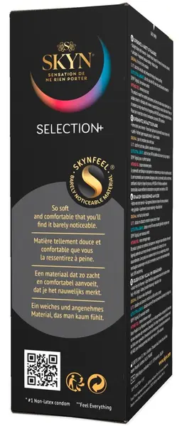 SKYN Selection+ Sensoprene Latex-Free Condom Variety Pack 10 pcs