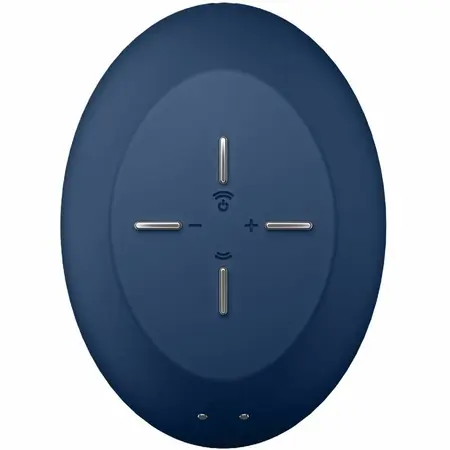 Satisfyer Air Power 4 Blue - Compact Intimate Device, 12 Modes, Silicone