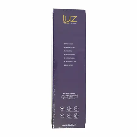 TOYJOY Zenith Wand Massager Black - Premium Silicone, LED, 23cm