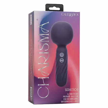 CalExotics Charisma Seduction Massager 12 Modes, Waterproof, Purple