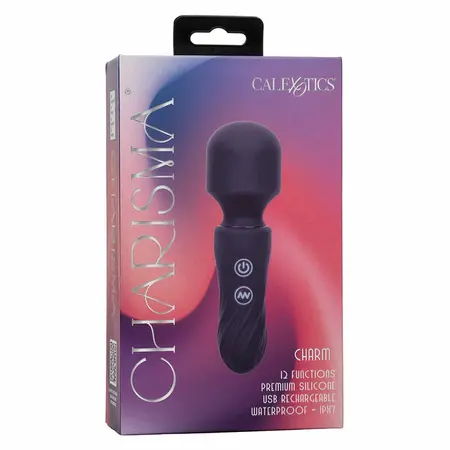 CalExotics Charisma Charm 12-Function Silicone Massager Purple