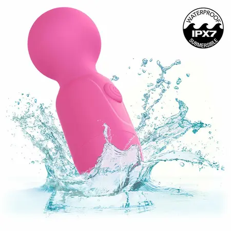 CalExotics First Time Rechargeable Pink Massager 10 Modes Waterproof