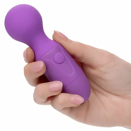 CalExotics First Time Rechargeable Intimate Massager 10 Modes Purple 12cm