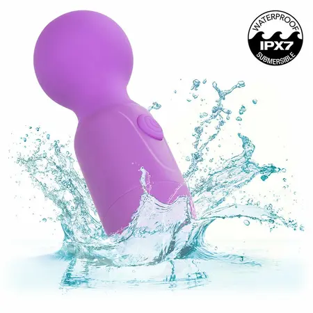 CalExotics First Time Rechargeable Intimate Massager 10 Modes Purple 12cm