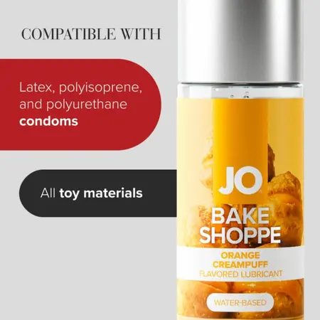 JO Bake Shoppe Orange Creampuff Water-Based Lubricant 60ml