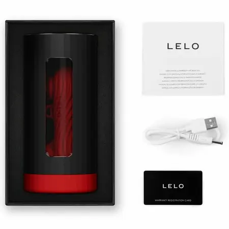 LELO F1S V3 XL Red App-Controlled Intimate Console 144x72 mm