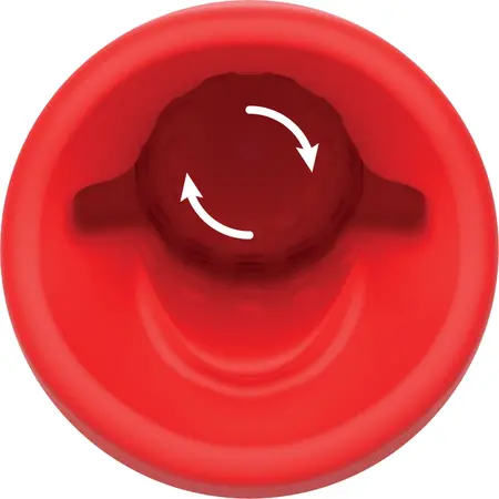 Jamyjob SPIN-X Intimate Device with Heating & Rotational System Black/Red