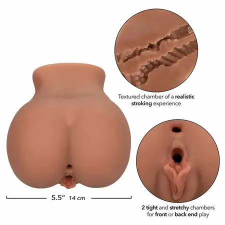 CalExotics The Roller Babe Dual-Entry Intimate System Flesh 1.1kg