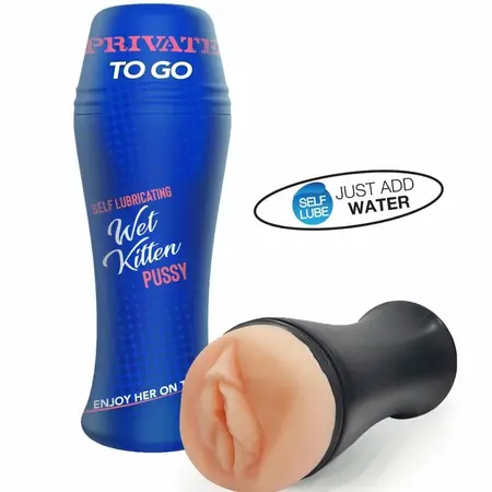 PRIVATE Wet Kitten Self-Lube To Go Compact Intimate Device Travel Size