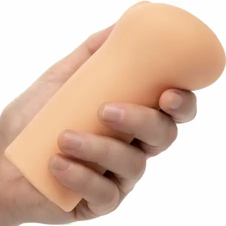 CalExotics Boundless Vulva Intimate Device Light Skin 14cm TPE Waterproof