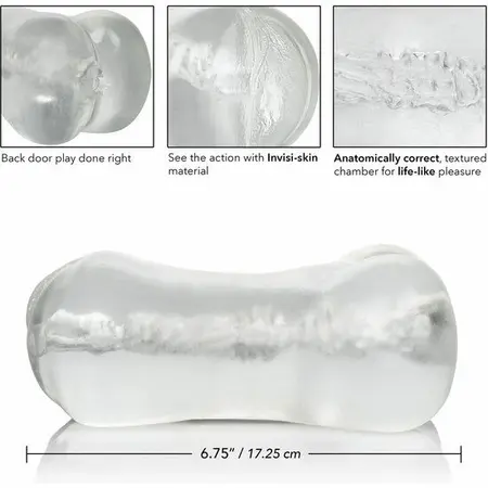 CalExotics Stroke It PureSkin Intimate Machine Dual Entry 16.5cm