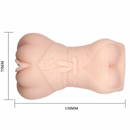 CRAZY BULL Waterskin Intimate Sleeve Model 4 - Compact, Self-Lubricating