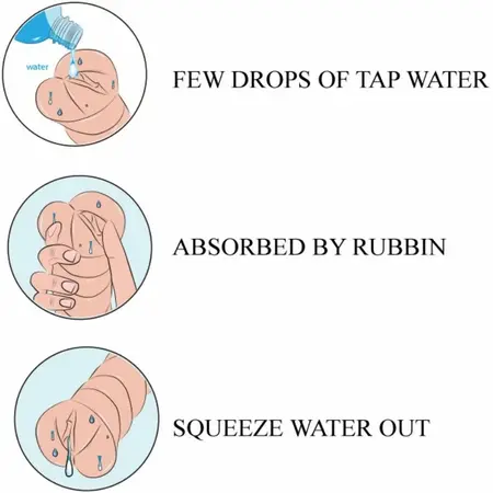 CRAZY BULL Waterskin Intimate Sleeve Model 4 - Compact, Self-Lubricating