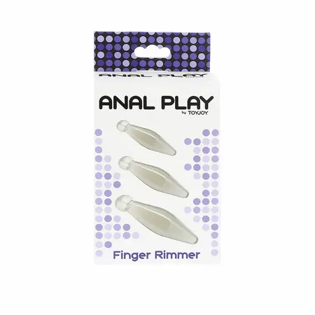 ToyJoy Anal Play Set 3-Piece Transparent Silicone Training Kit