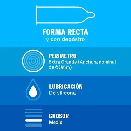 Durex Natural XL 12-Pack - Extra Large Comfortable Latex System